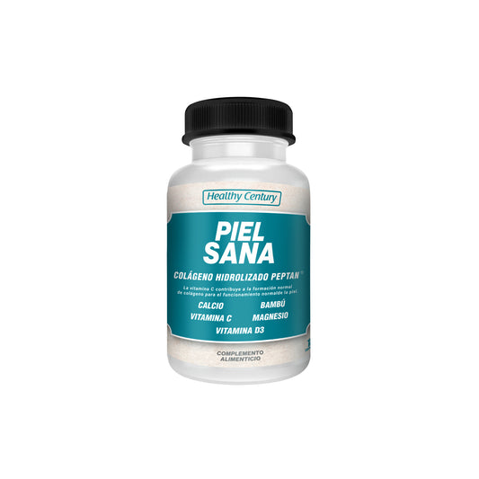 Piel Sana | Colágeno Marino Peptan 3.800mg + Magnesio + Calcio + Vitaminas C y D3 | 180 Comprimidos