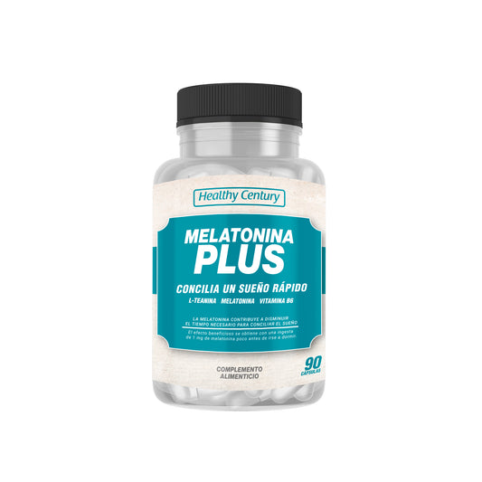 Melatonina Plus | Melatonina 1,5mg + L-Teanina + Vitamina B6 | 90 Cápsulas (3 meses)