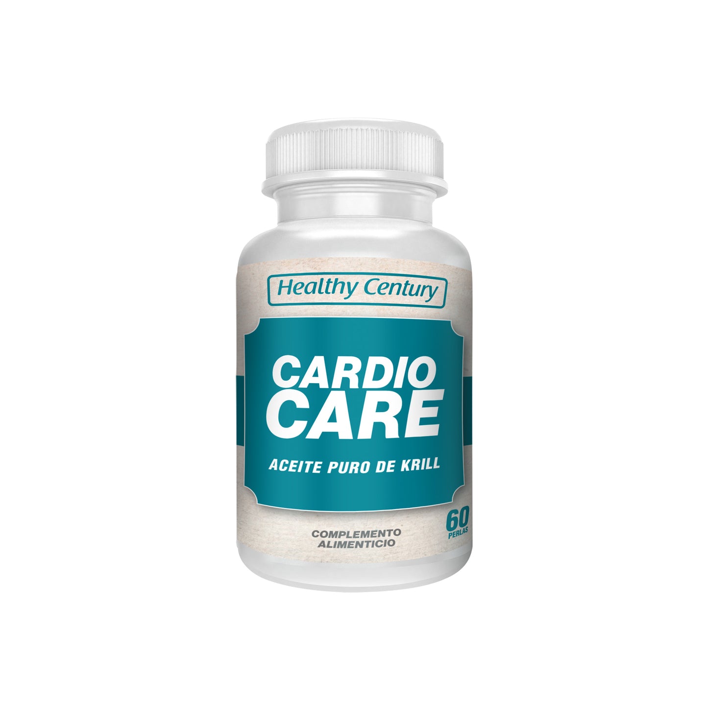 Cardio Care | Aceite de Krill Puro con Omega 3 EPA + DHA + Astaxantina | 60 Perlas