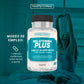 Melatonina Plus | Melatonina 1,5mg + L-Teanina + Vitamina B6 | 90 Cápsulas (3 meses)
