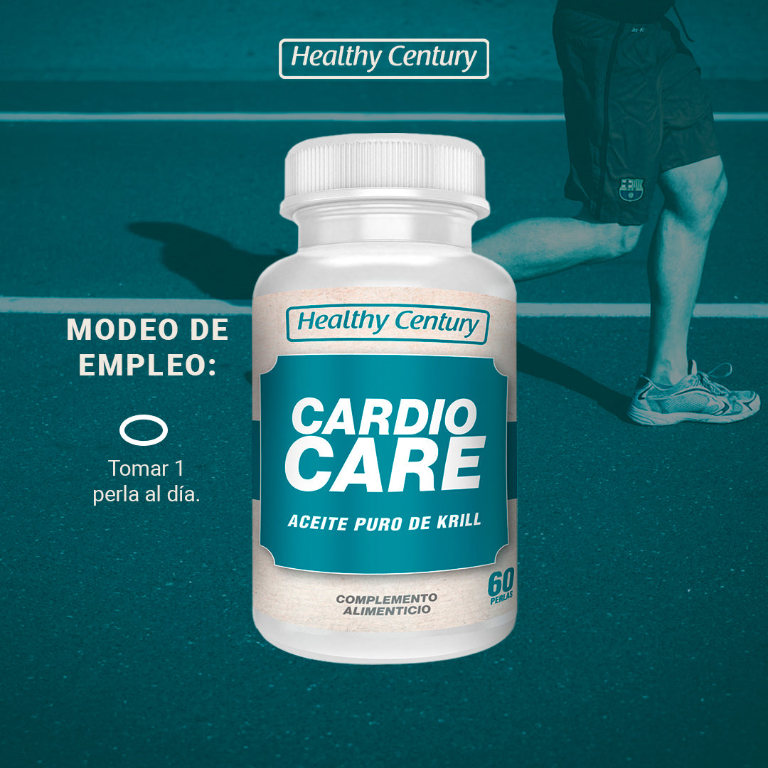 Cardio Care | Aceite de Krill Puro con Omega 3 EPA + DHA + Astaxantina | 60 Perlas
