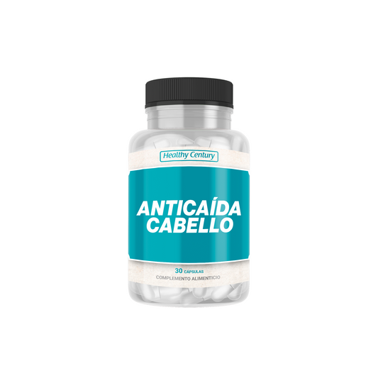 Anticaída Cabello | Fórmula Completa con Biotina, Zinc y Aminoácidos | 30 Cápsulas