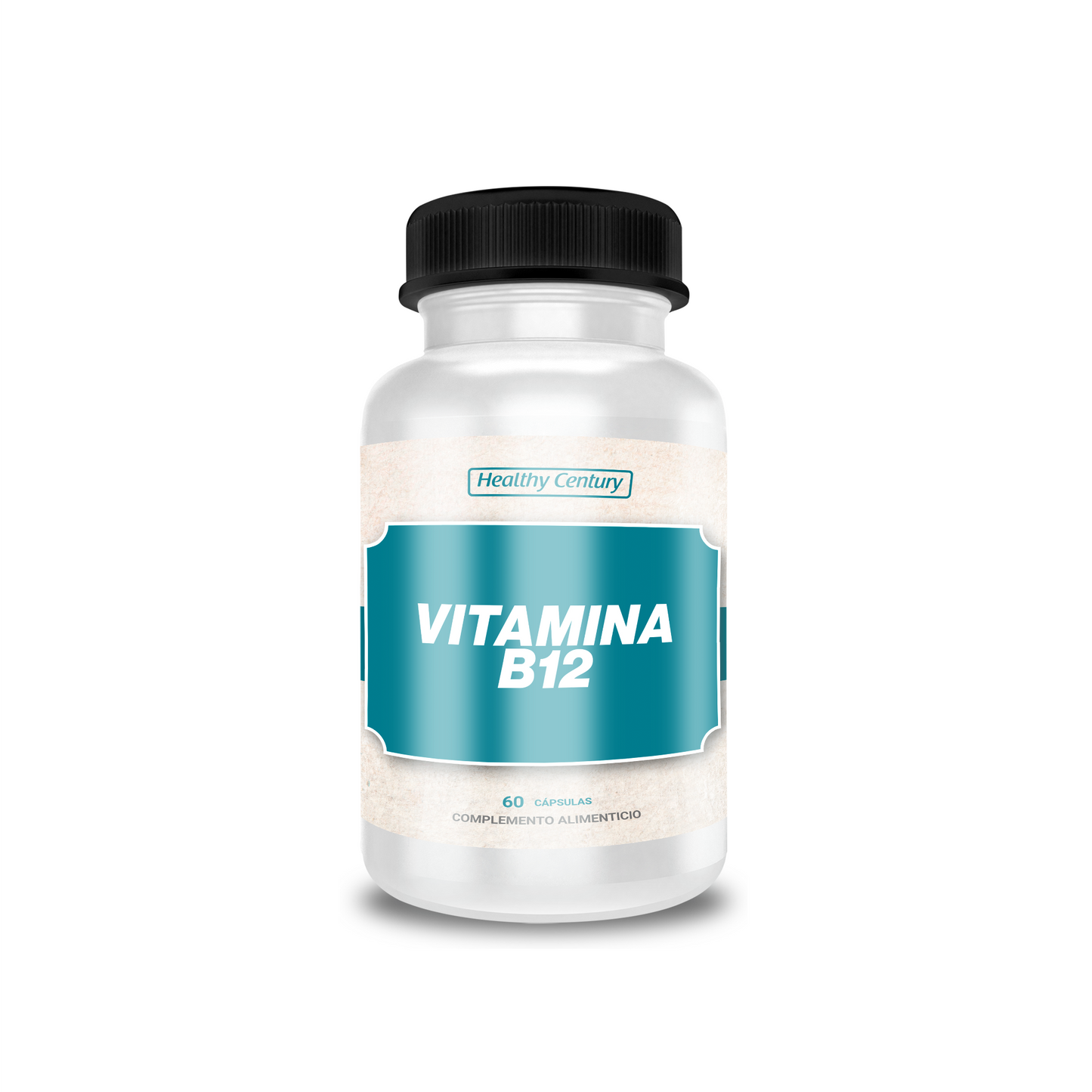 Vitamina B12 | Cianocobalamina 5μg (200% VRN) | 60 Cápsulas