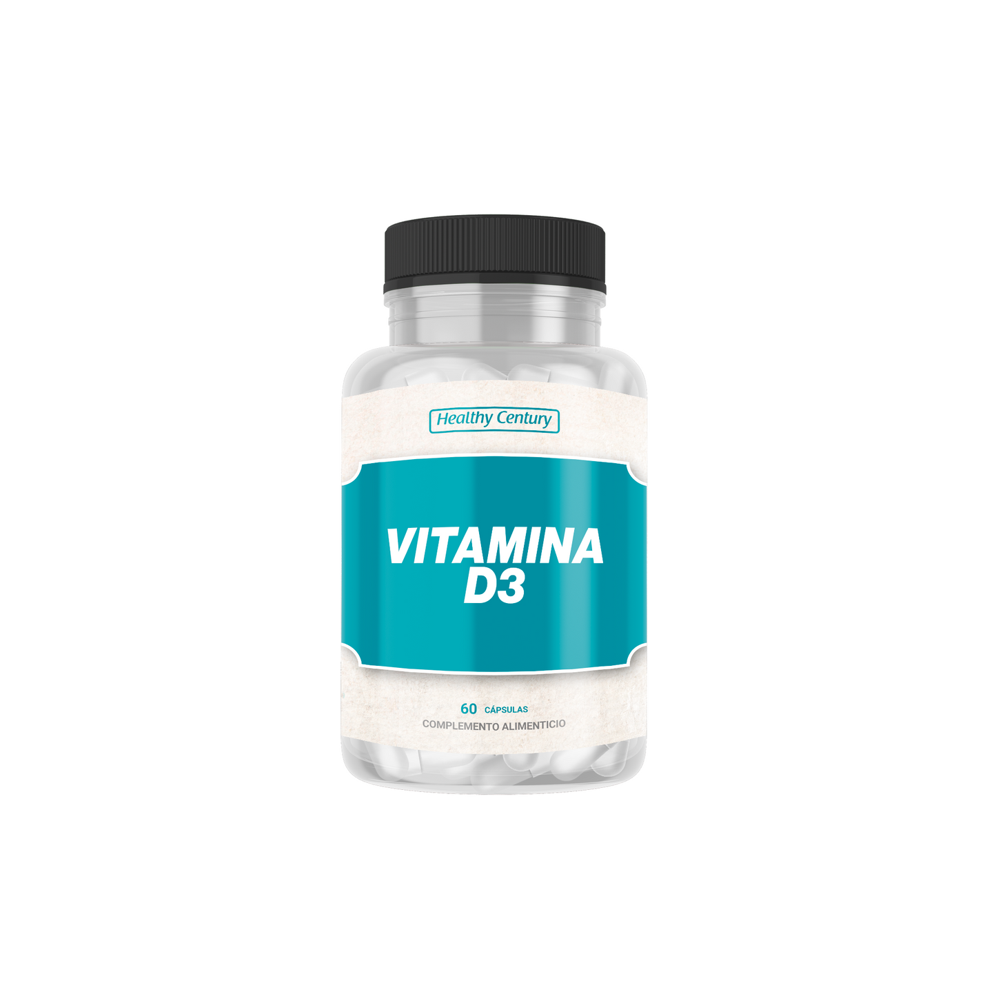 Vitamina D3 + Vitamina C | Inmunidad y Huesos | 60 Cápsulas (2 meses)